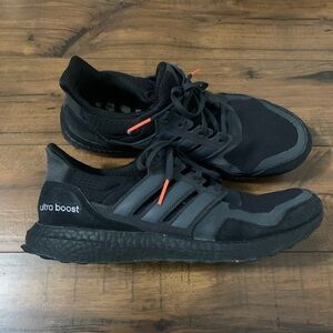 Adidas Ultra Boost Black with Red Accents
